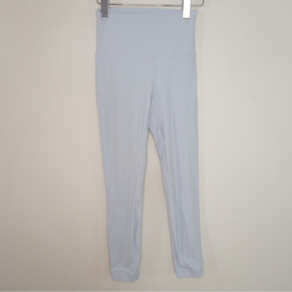 Lululemon Align High-Rise Pant 25" Leggings in Blue Linen - Picture 3 of 7